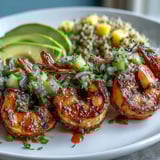 Fresh Shrimp Avocado Mango Bowls