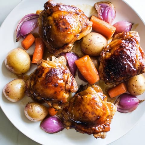 Maple Dijon Chicken Thighs