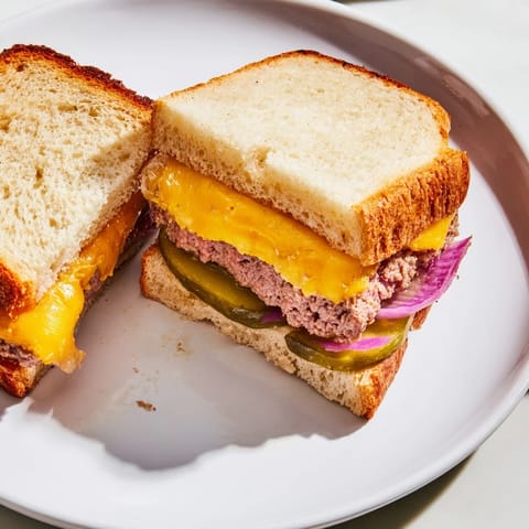 Smashed Burger Grilled Cheese