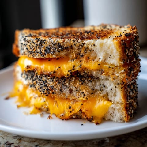 Everything Bagel Grilled Cheese