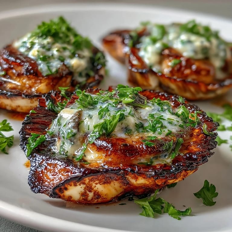 Plump scallops with a caramelized crust, drizzled in zesty lemon butter and sprinkled with fresh parsley.