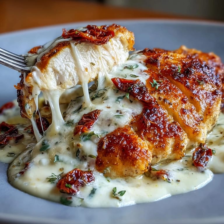 Marry Me Chicken in a rich, velvety sauce, perfect for dinner.